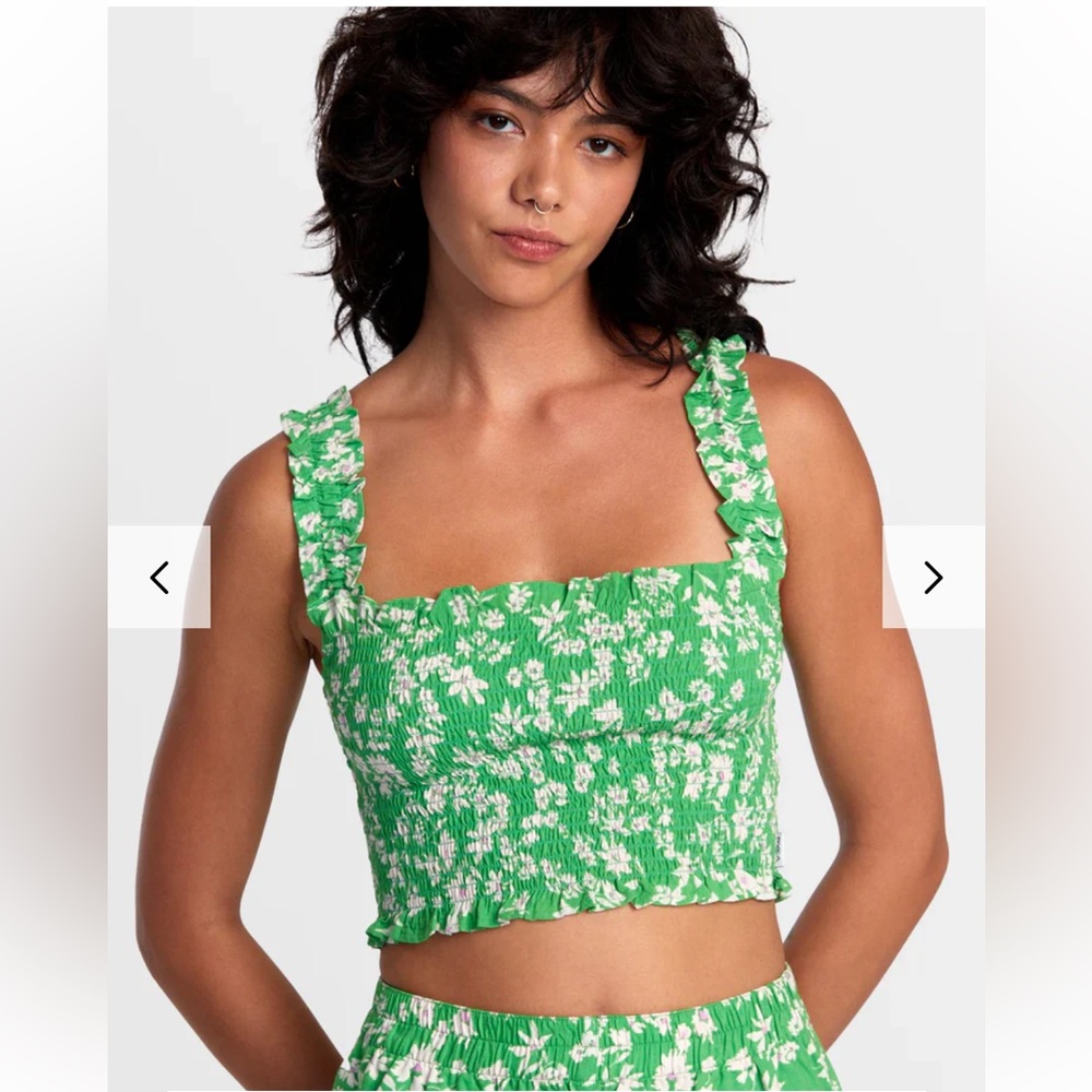RVCA WOMENS TERRACE TANK TOP (XS) NWT